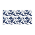 SplashDrop Beach Towel — Navy Wave