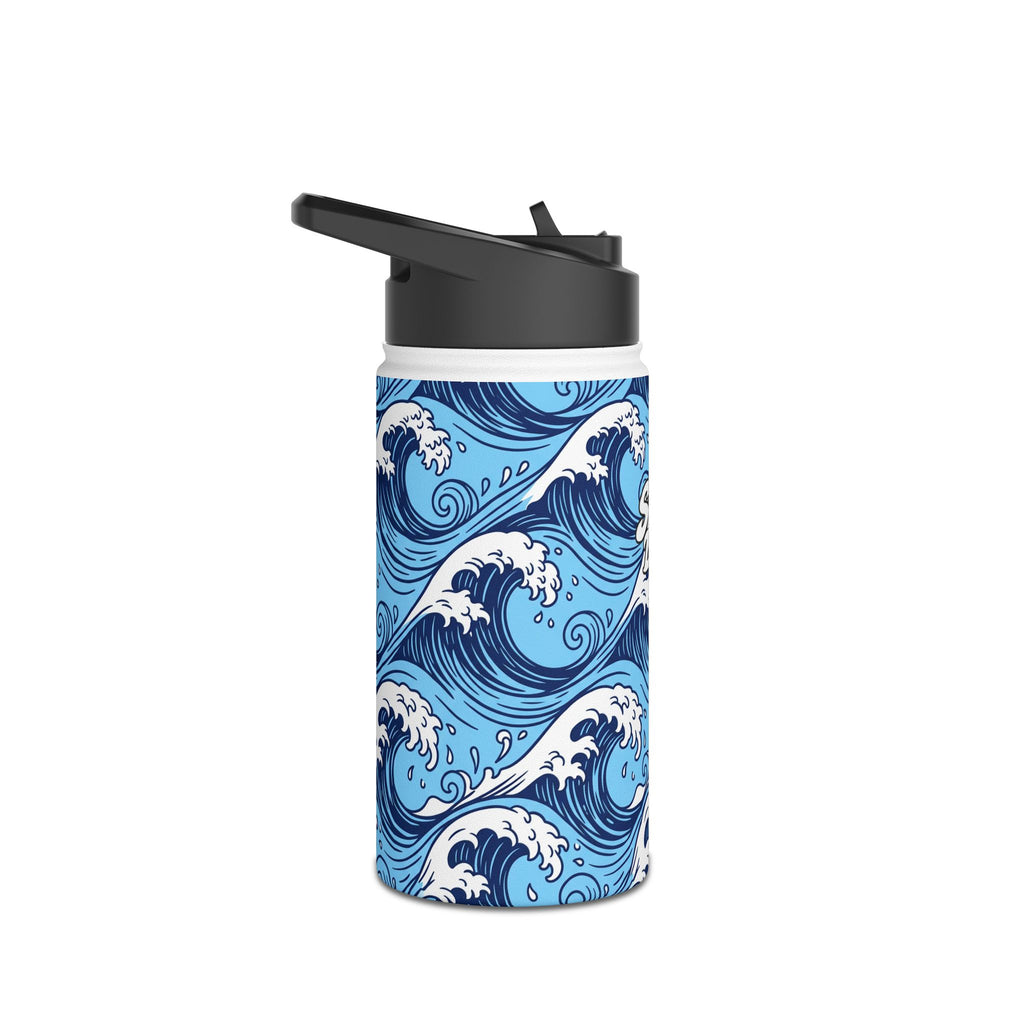 Stainless Steel Water Bottle — Insulated 12oz Sports Bottle