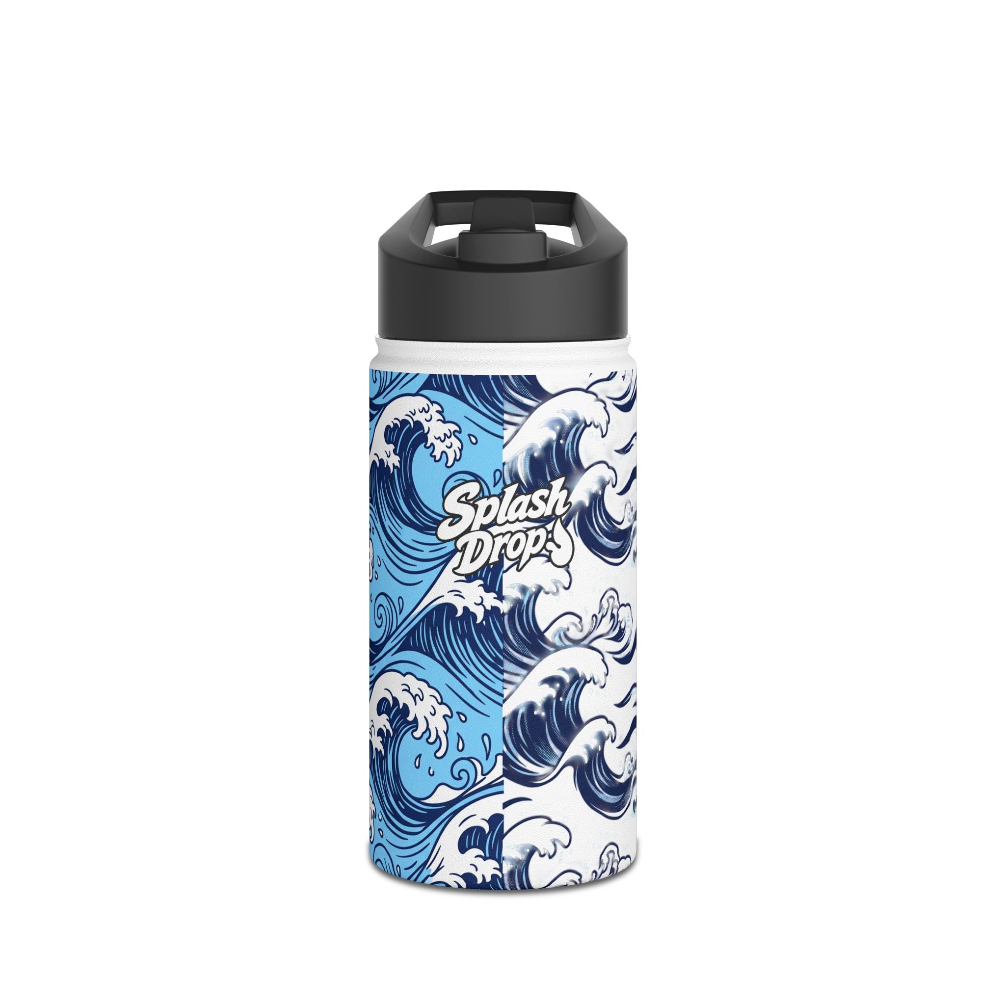 Stainless Steel Water Bottle — Insulated 12oz Sports Bottle