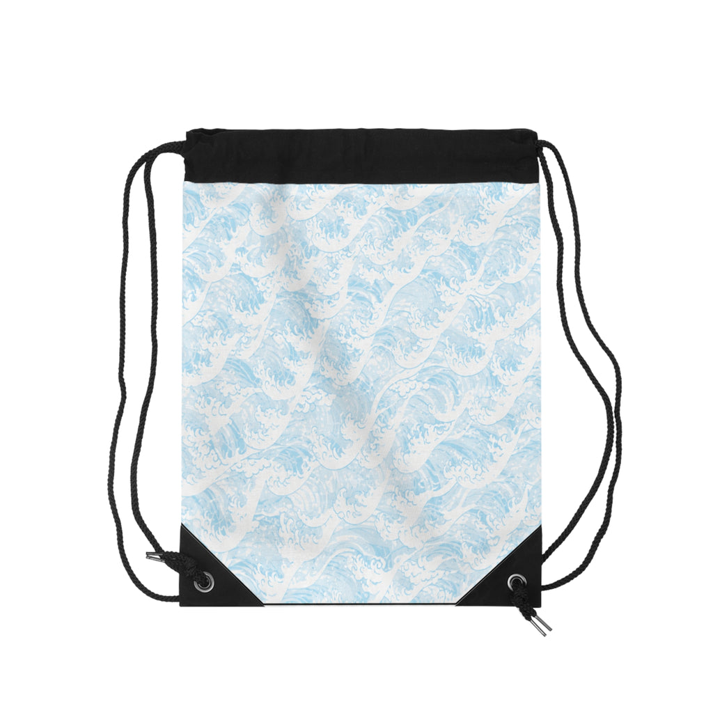 SplashDrop Wave Drawstring Bag
