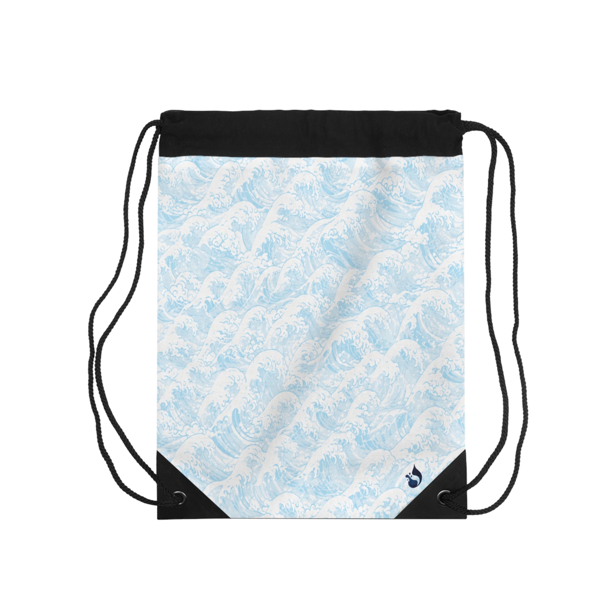 SplashDrop Wave Drawstring Bag